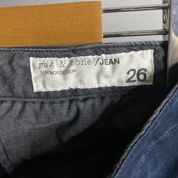 Rag & Bone Women's Navy Cargo Ankle Skinny Pants - Picture 8 of 10